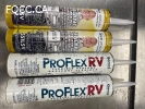 2 tubes de ProFlex RV et 2 tubes de Dicor ivoire