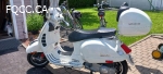 Scooter Vespa 2014 GTS 300 I.E.et support et rampe en alumin